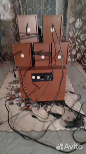 Колонки деревянные Dialog 6.1 для компьютера