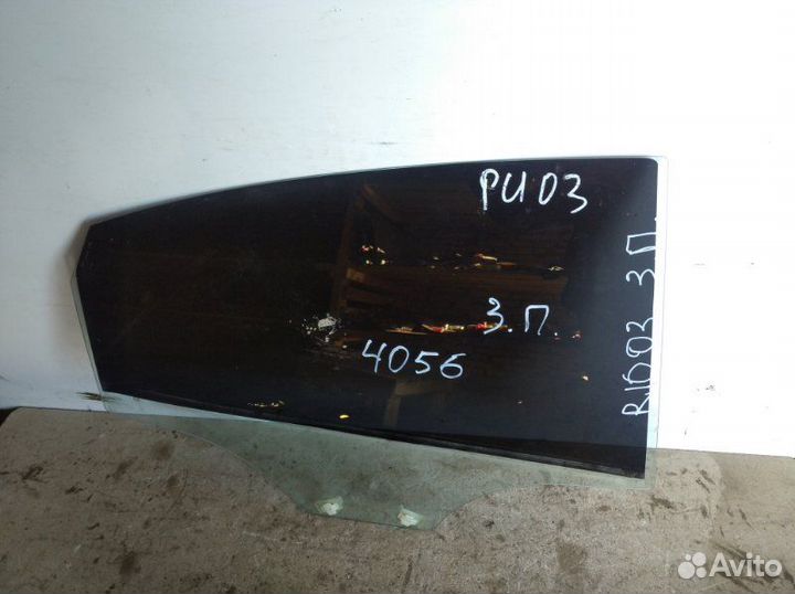 Стекло заднее правое Kia Rio 3 2011-2017