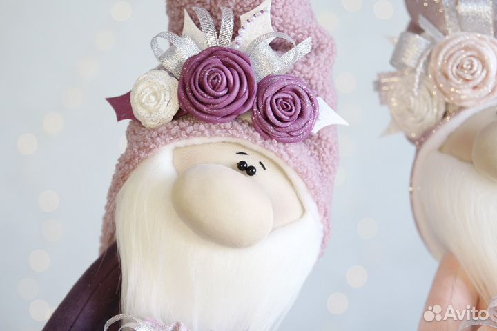 Новогодний гном-53 см. Скандинавский гном