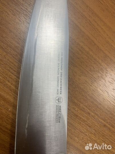 Нож поварской, шеф Wusthof, 18 см