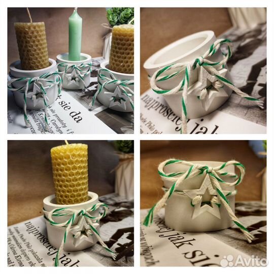 Подсвечники, фигурки, вазочки, кашпо, наборы