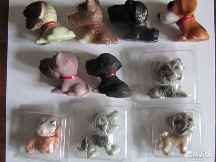 Разные животные из киндер и других производителей