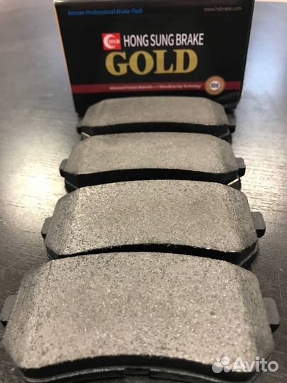 Колодки зад диск creta 16- под пружинки HSB