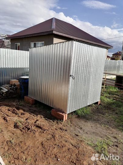 Хозблок металлический