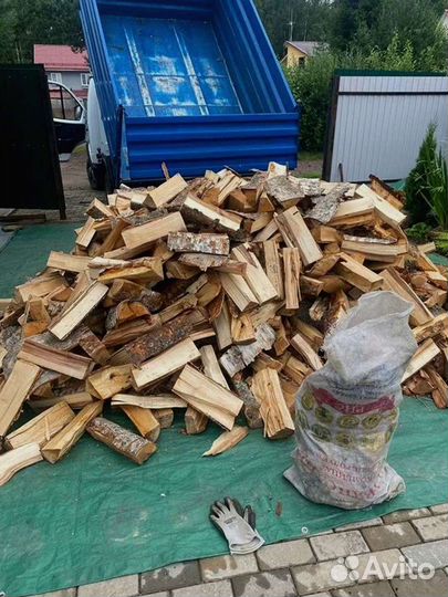 Дрова колотые березовые