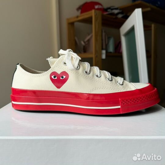 40 Converse x Comme des Garcons Play кеды оригинал
