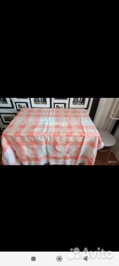 Скатерть льняная СССР