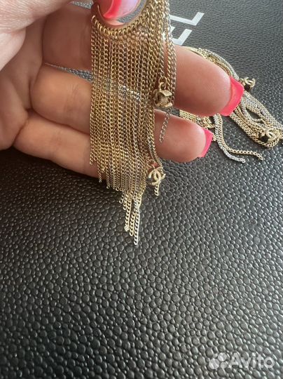 Серьги оригинал Chanel