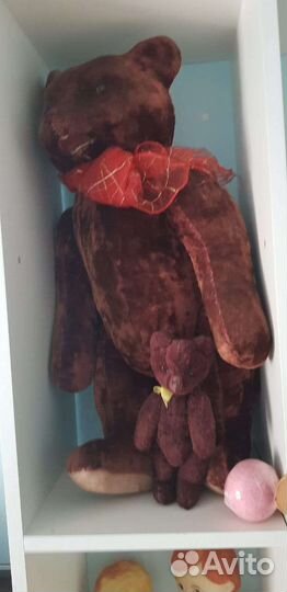 Мишки- опилочные СССР плюш