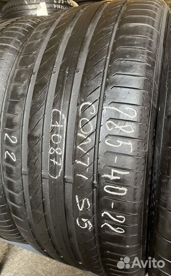 Continental ContiSportContact 5 285/40 R22