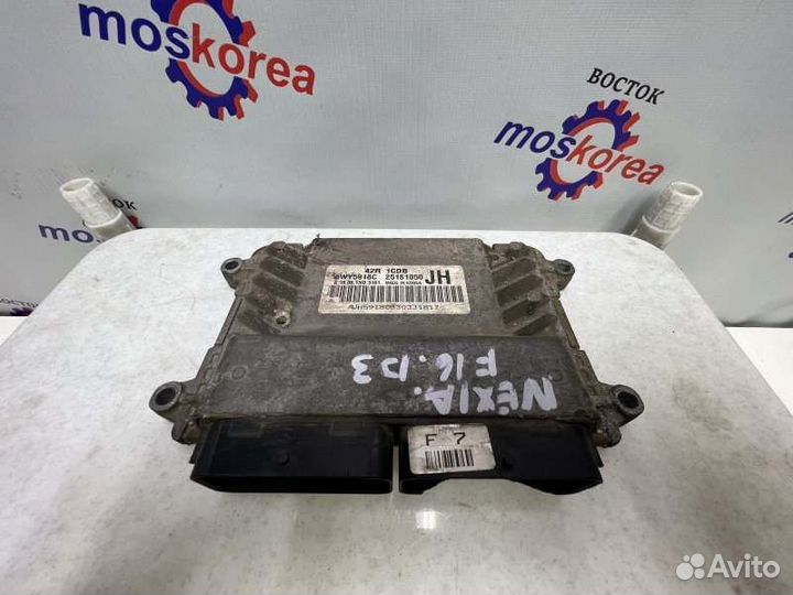 Блок управления двигателем Daewoo Nexia седан