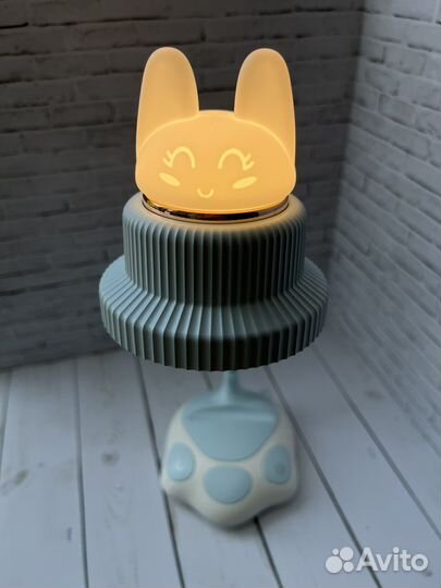 Светодиодный настольный светильник - ночник Котик