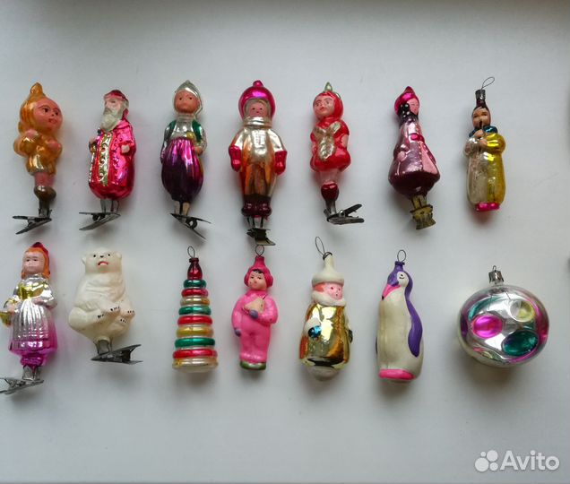 Елочные игрушки СССР
