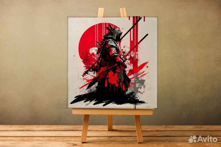 Картины с самураями
