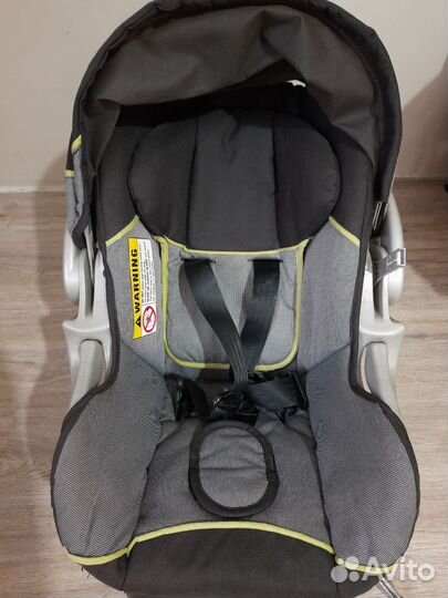 Автолюлька с базой isofix