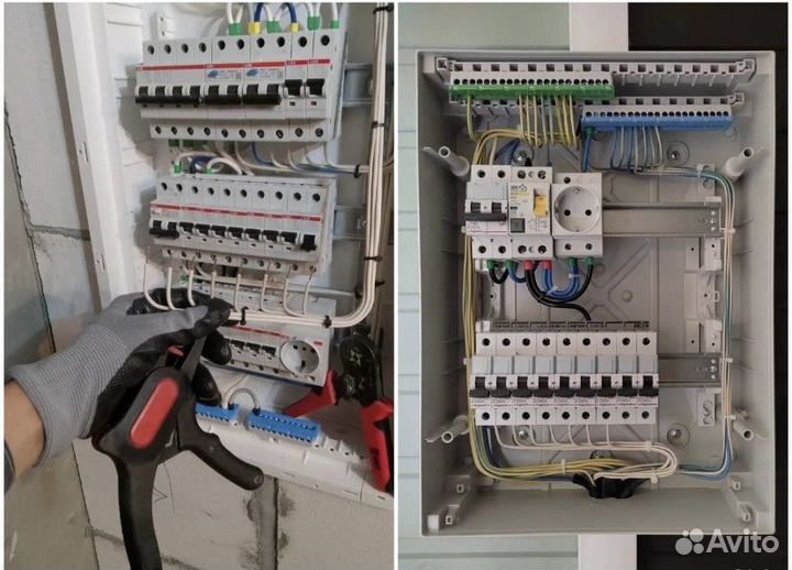 Электромонтажные работы под ключ