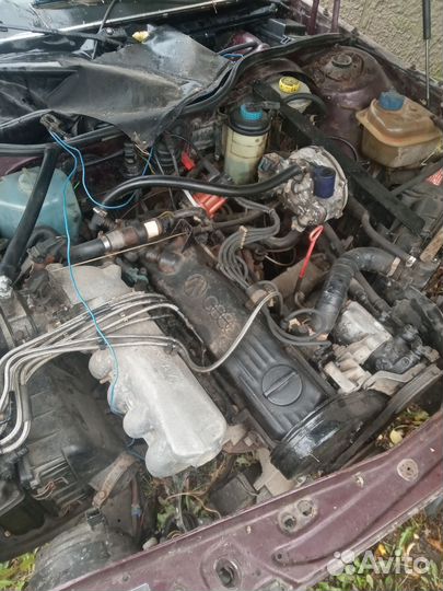 Audi 100 2.2 МТ, 1986, битый, 340 000 км