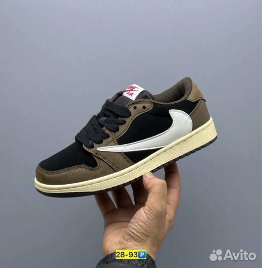 Кроссовки Женские Nike x Air Jordan 1 Low Travis