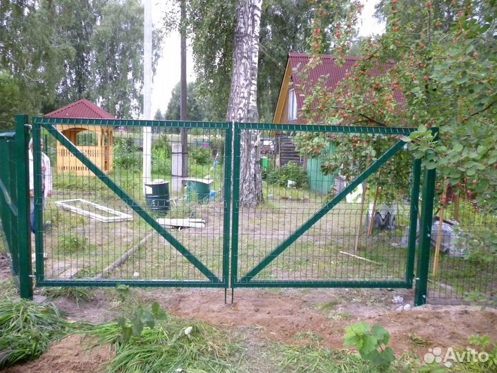 Ворота для 3d забора