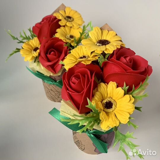 Букет к 1 сентября, букет из пенных роз