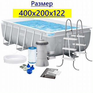 Каркасный бассейн Intex 26790 400х200х122