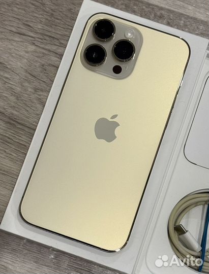 iPhone 14 Pro Max, Gold, 128GB (93 аккум, Sim)