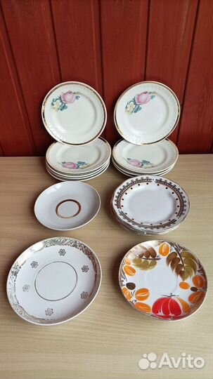 Тарелки разные СССР