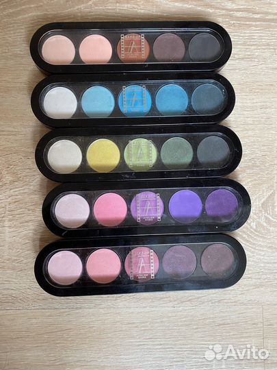 Палитра теней, тени Atelier Paris