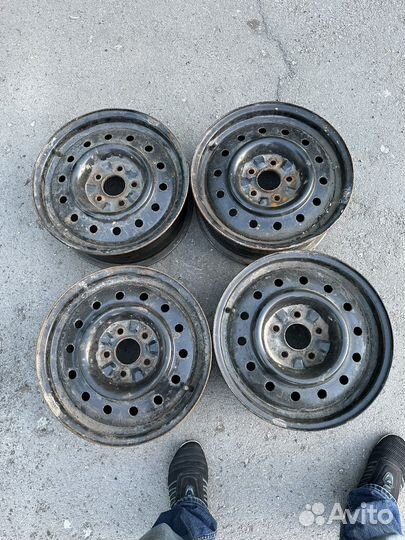 Штампованные диски r16 nissan primera p12