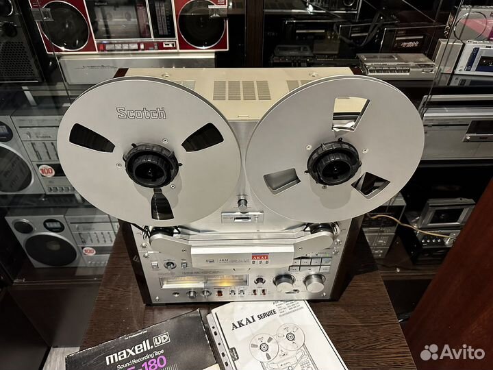 Катушечный магнитофон akai gx 646