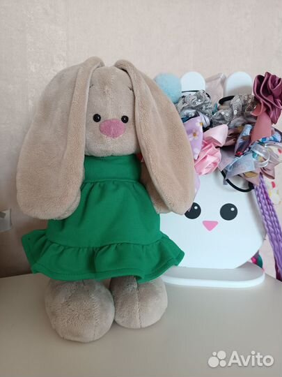 Мягкая игрушка зайка ми большой