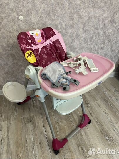 Стульчик для кормления chicco polly