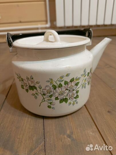 Чайник эмалированный