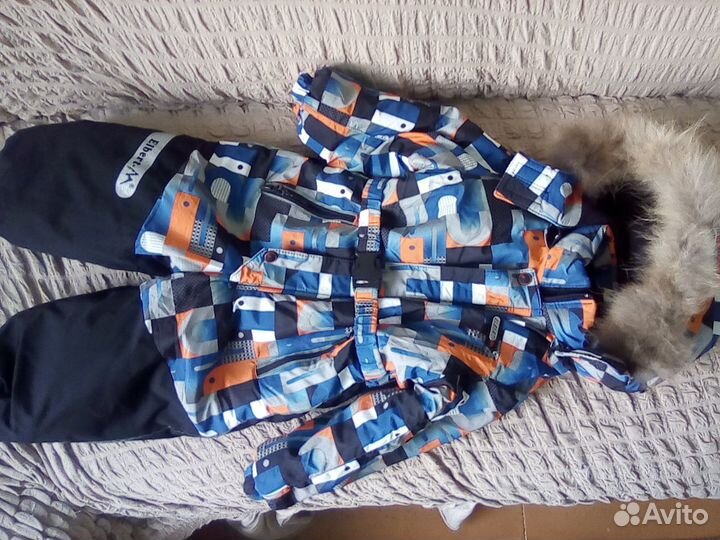 Детский зимний комбинезон для мальчиков