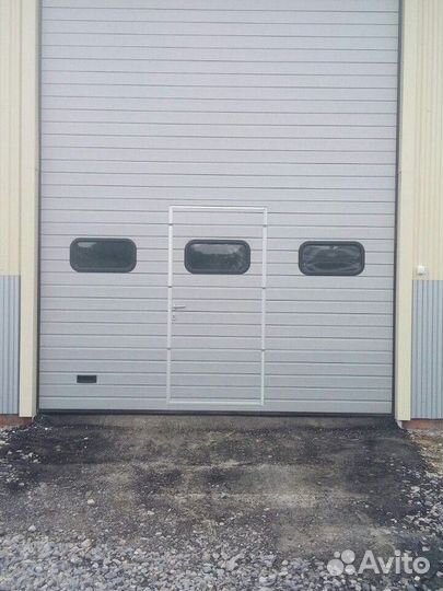 Секционные ворота с гарантией