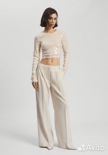 Лонгслив в пайетках Nume