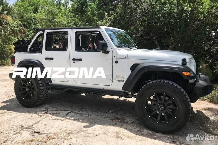 Литые диски black rhino R18 6x139.7 srt. Примерка