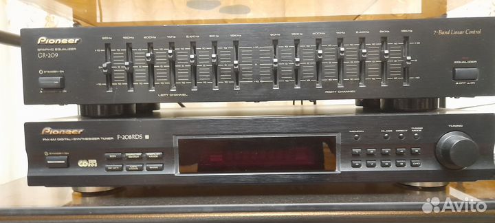 Pioneer усилитель тюнер эквалайзер cd проигрывател