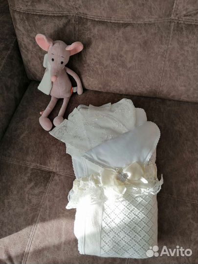 Плед одеяло на выписку