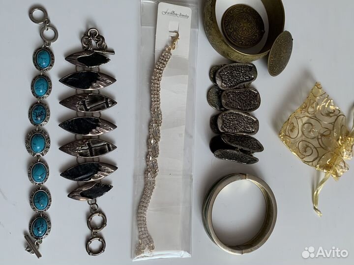 Бижутерия кольцо серьги браслет