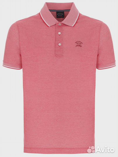 Поло хлопковое Paul & Shark