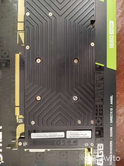 Видеокарта rtx 1660 super