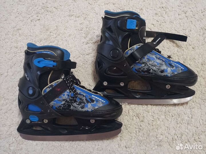 Коньки детские раздвижные