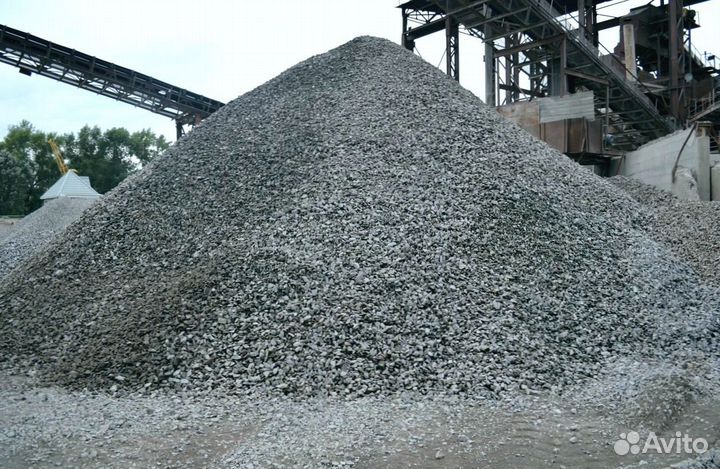 Щебень гравийный