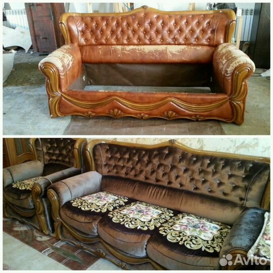 Реставрация мягкой мебели