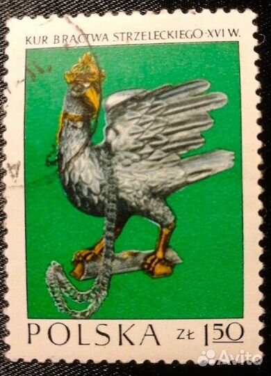 Марки серии Шедевры Польского искусства 1973