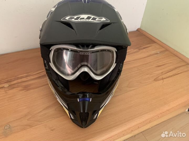Шлем мото кросс