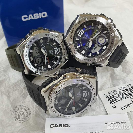 Часы мужские Casio MWQ-100 в 3-х цветах оригинал