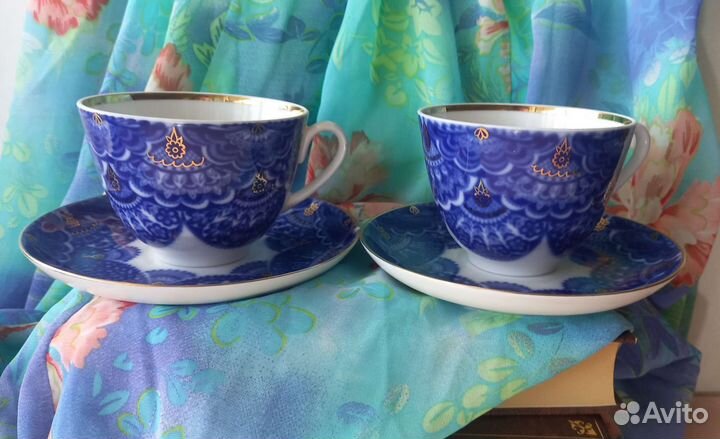 Чайная пара лфз Кружевница