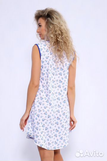 Оптом. Сорочка - синий №Н-22088